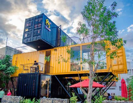 Thi công quán cafe container độc đáo tại quận tp.hcm
