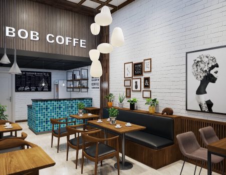 Thi công quán cafe đẹp