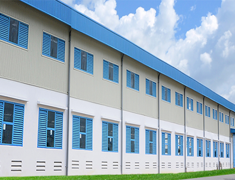 Mẫu nhà xưởng khung thép tiền chế