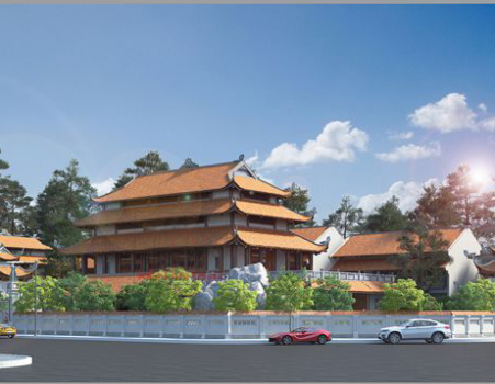 Mẫu thiết kế chùa chiền đẹp 2017