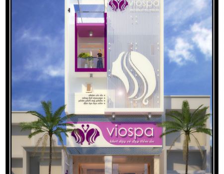 Mẫu thiết kế trung tâm chăm sóc da VIOSPA tại Biên Hòa – Đồng Nai