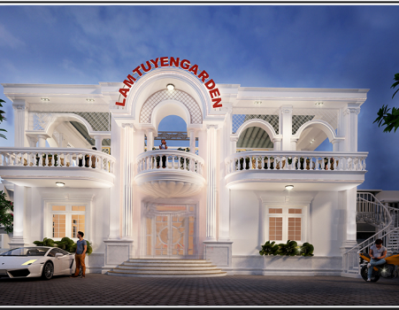 Thiết kế quán cafe đẹp tinh tế tại long an