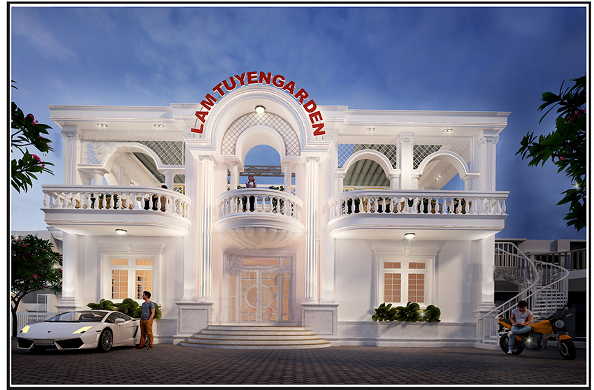 Thiết kế quán cafe đẹp tinh tế tại long an