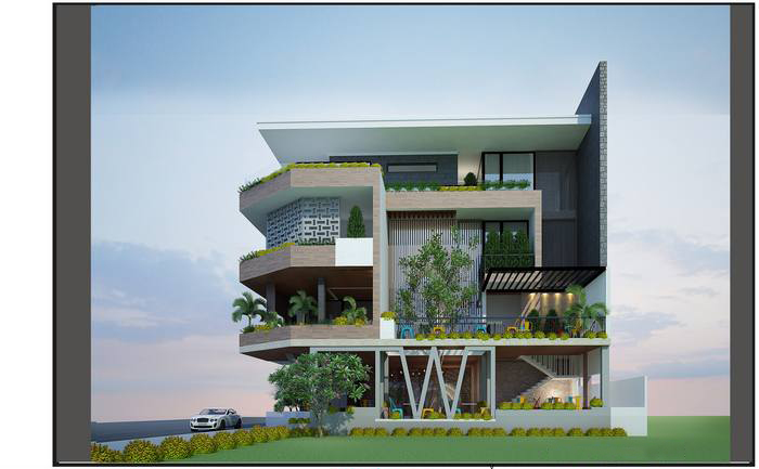 Mẫu thiết kế quán cafe hiện đại đẹp